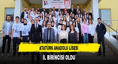 Lise Öğrencileri İl Birincisi Oldu
