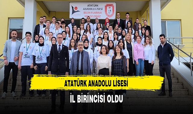 Lise Öğrencileri İl Birincisi Oldu
