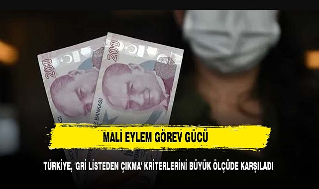 Mali Eylem Görev Gücü: Türkiye, 'gri listeden çıkma' kriterlerini büyük ölçüde karşıladı