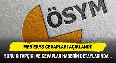 MEB EKYS Cevapları Açıklandı!