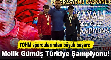 Melik Gümüş Türkiye Şampiyonu!