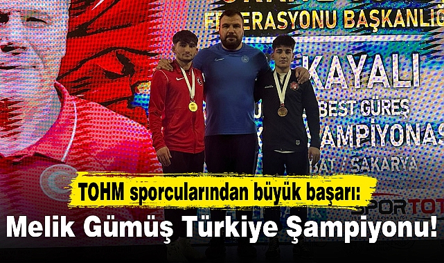 Melik Gümüş Türkiye Şampiyonu!
