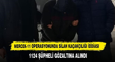 Mercek-11 Operasyonunda Silah Kaçakçılığı İddiası