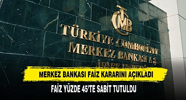 Merkez Bankası Faiz Kararını Açıkladı