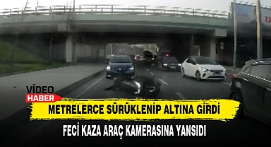 Metrelerce Sürüklenip Altına Girdi