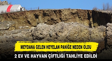 MEYDANA GELEN HEYELAN PANİĞE NEDEN OLDU