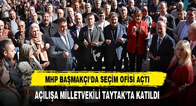 MHP Başmakçı'da Seçim Ofisini Açtı