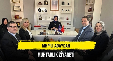 MHP'li Adaydan Muhtarlık Ziyareti