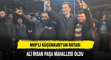 MHP'li Küçükkurt Ali İhsan Paşa Mahallesinde Ziyaretlerde Bulundu