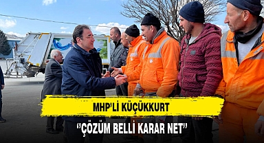 MHP'li Küçükkurt ''Çözüm Belli Karar Net''