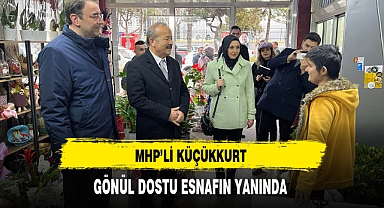 MHP'li Küçükkurt Gönül Dostu Esnafın Yanında