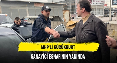 MHP'li Küçükkurt Sanayi Esnafını Ziyaret Etti