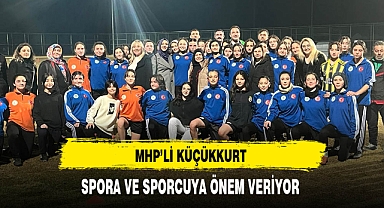 MHP'li Küçükkurt Spora ve Sporcuya Destek Veriyor
