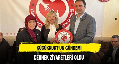 MHP'li Küçükkurt'un Gündemi Dernek Ziyaretleri Oldu