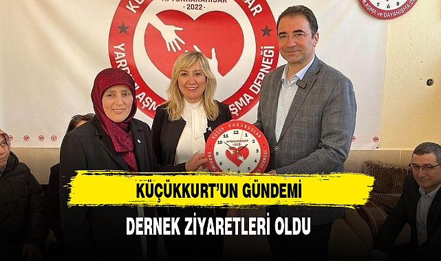 MHP'li Küçükkurt'un Gündemi Dernek Ziyaretleri Oldu