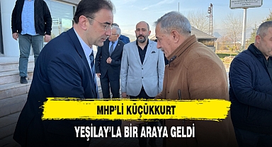 MHP'li Küçükkurt Yeşilay'la Bir Araya Geldi