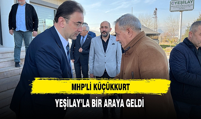 MHP'li Küçükkurt Yeşilay'la Bir Araya Geldi