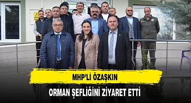 MHP'li Özaşkın Orman Şefliğini Ziyaret Etti