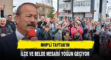 MHP'li Taytak'a İlçe ve Belde Ziyaretlerinde Yoğun İlgi