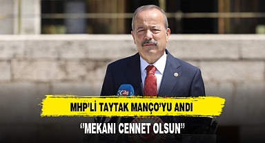 MHP'li Taytak Manço'yu Andı