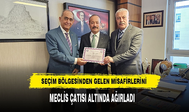 MHP'li Taytak Seçim Bölgesinden Gelen Misafirlerini Meclis Çatısı Altında Ağırladı