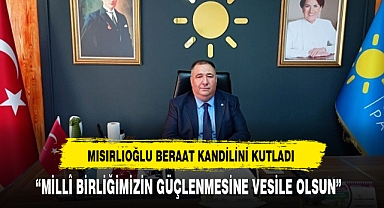 “MİLLÎ BİRLİĞİMİZİN GÜÇLENMESİNE VESİLE OLSUN”