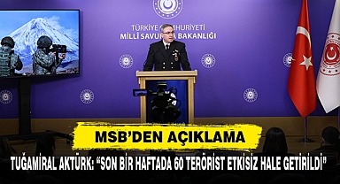 MSB'den Açıklama