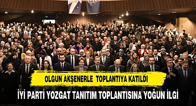 OLGUN ADAY TANITIM TOPLANTISINA AKŞENER İLE KATILDI