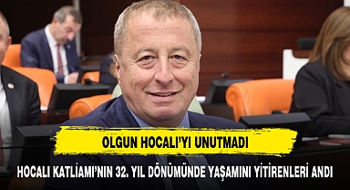 OLGUN HOCALI KATLİAMINDA YİTİRİLEN CANLARI ANDI