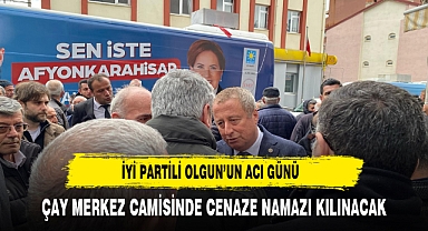 OLGUN'UN BABASININ CENAZE TÖRENİNE YOĞUN KATILIM