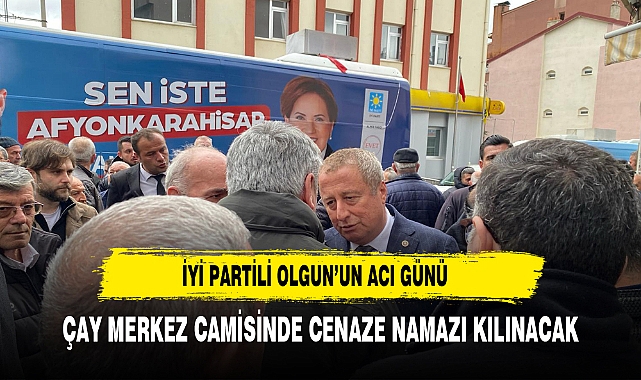OLGUN'UN BABASININ CENAZE  TÖRENİNE YOĞUN KATILIM