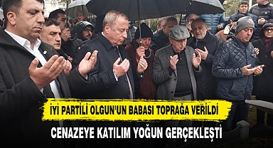 İYİ PARTİ AFYON MİLLETVEKİLİ OLGUN'UN BABASININ CENAZESİNE KATILIM YOĞUN OLDU