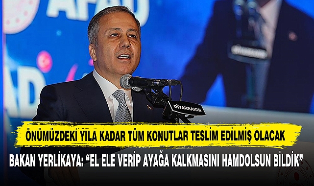 Önümüzdeki Yıla Kadar Tüm Konutlar Teslim Edilmiş Olacak