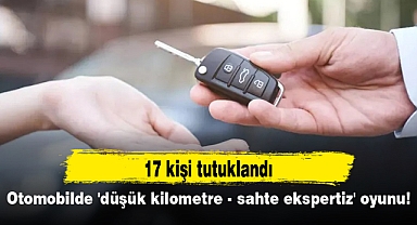 Otomobilde 'düşük kilometre - sahte ekspertiz' oyunu!