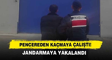 Pencereden Kaçmaya Çalıştı!
