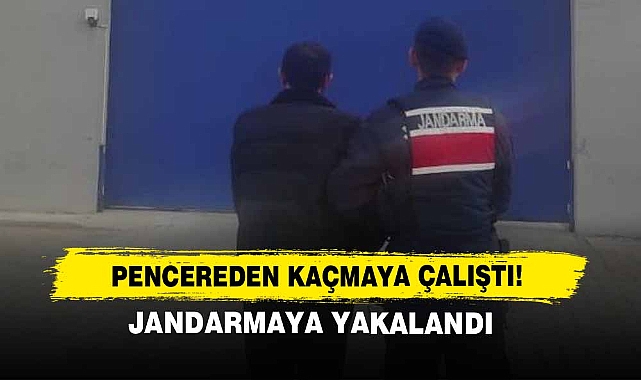 Pencereden Kaçmaya Çalıştı!