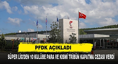 PFDK Açıkladı