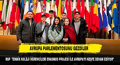 RSP TEKNİK KOLEJİ ÖĞRENCİLERİ AVRUPA'NIN KALBİNİ ZİYARET ETTİ