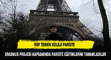 RSP TEKNiK KOLEJİ PARİS'İ GEZMEYE DEVAM EDİYOR