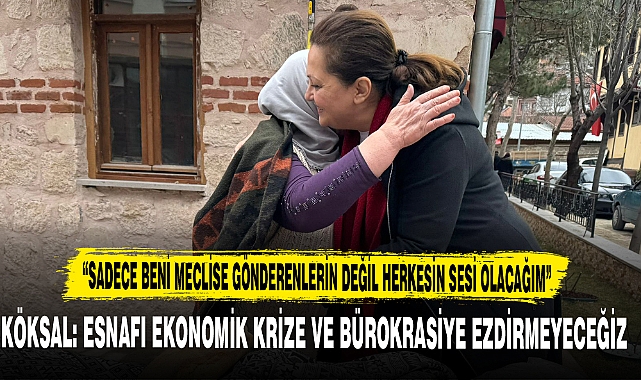 "SADECE BENİ MECLİSE GÖNDERENLERİN DEĞİL HERKESİN SESİ OLACAĞIM"