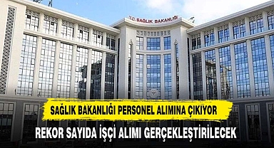 Sağlık Bakanlığı 8 bin İşçi Alacak