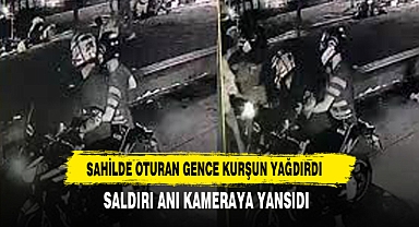 Sahilde Oturan Gence Kurşun Yağdırdı