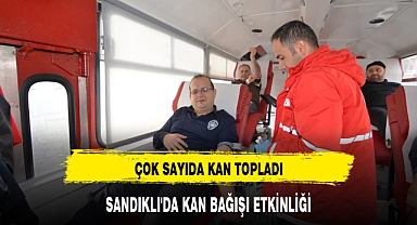 SANDIKLI'DA KAN BAĞIŞI ETKİNLİĞİ