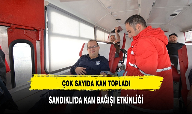 SANDIKLI'DA KAN BAĞIŞI ETKİNLİĞİ