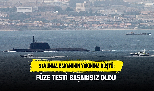Savunma Bakanının Yakınına Düştü: Füze Testi Başarısız Oldu