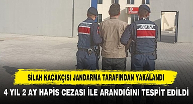 Silah Kaçakçısı Jandarma Tarafından Yakalandı