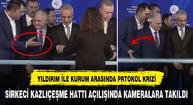 Sirkeci-Kazlıçeşme hattı açılışında protokol krizi!