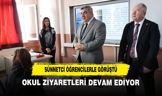 Sünnetci, Öğrencilerle Görüştü
