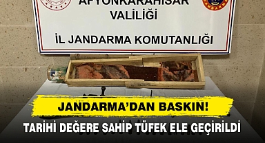 Tarihi Değere Sahip Tüfek Ele Geçirildi