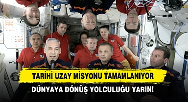 Tarihi Uzay Misyonu Tamamlanıyor